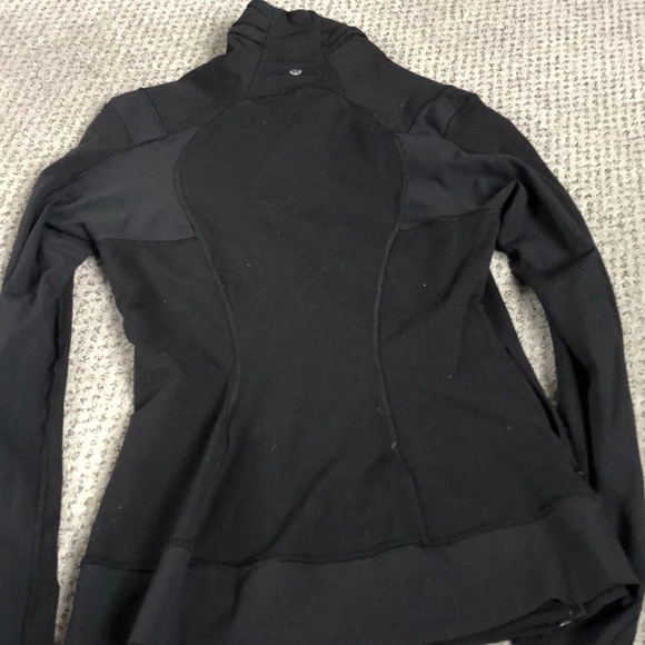Lululemon cross over cowl neck zip up - Picture 4 of 5